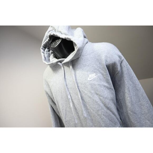 Nike Hoodie Jogger Cotton Blend Blue Pull Over Fleece Sweater Mens Size XL - Picture 1 of 9